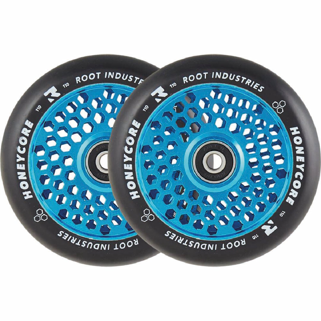 Root Honeycore Black Pro Scooter Wheels 2er-Pack