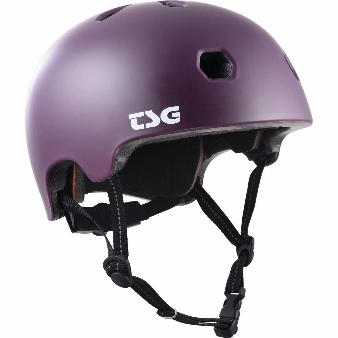 TSG Meta Solid Color - Eggplant Satin