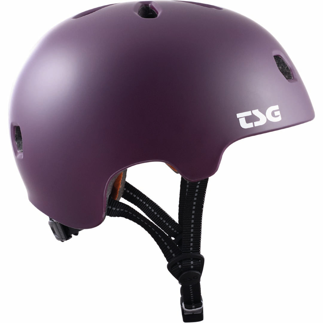 TSG Meta Solid Color - Eggplant Satin
