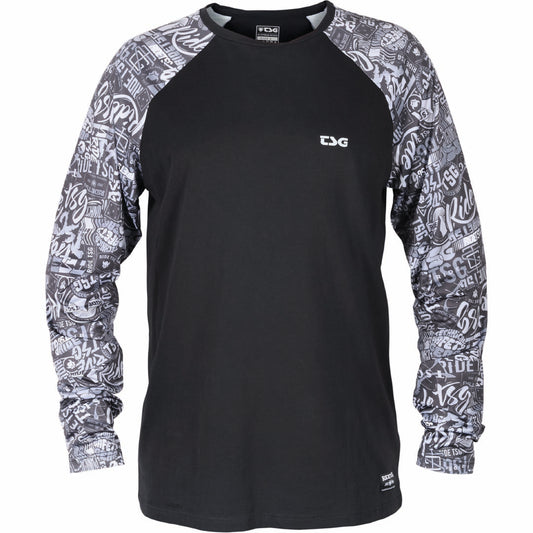 TSG L/S Raglan T-Shirt Stickersleeve