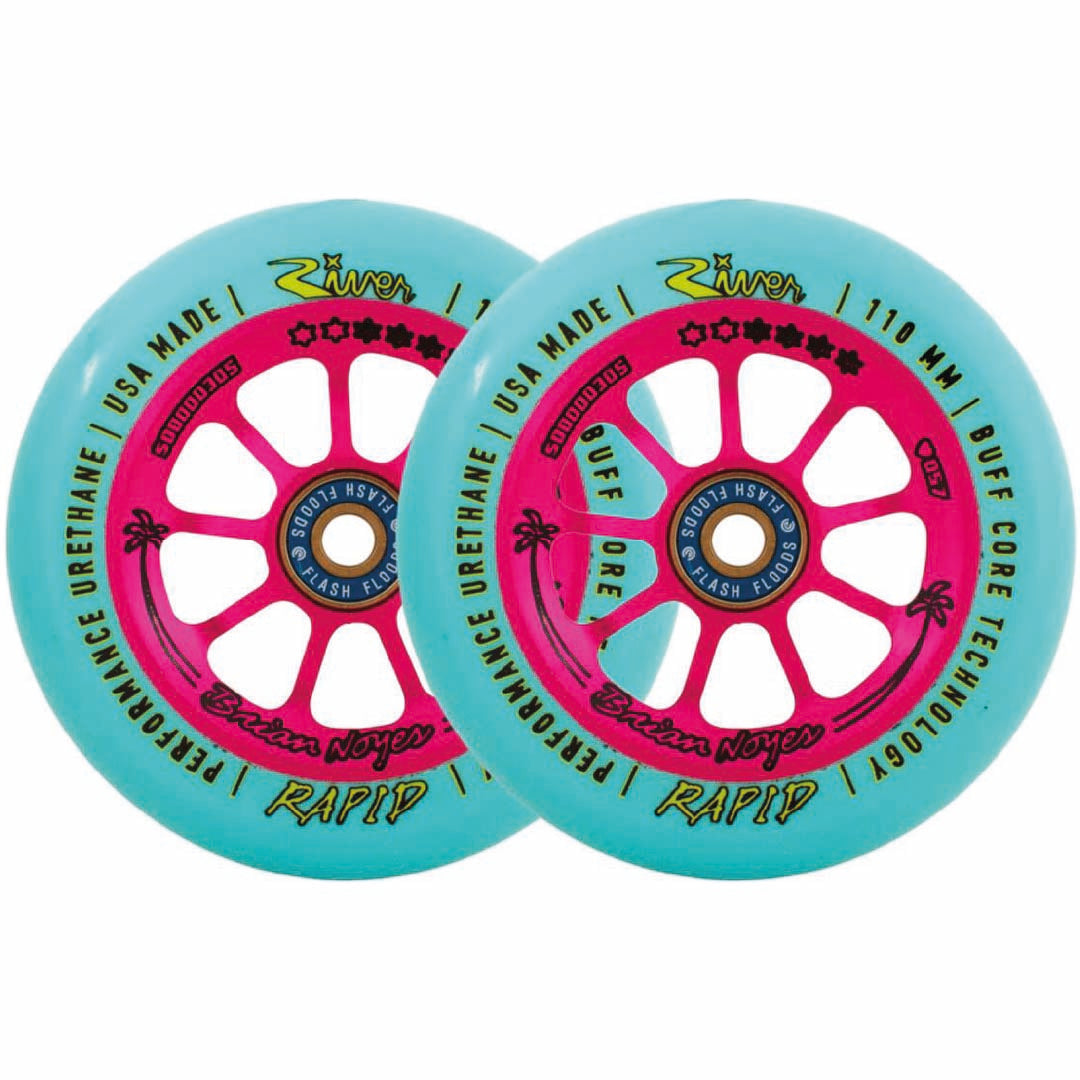 River Rapid Signature Pro Scooter Wheels 2-Pack