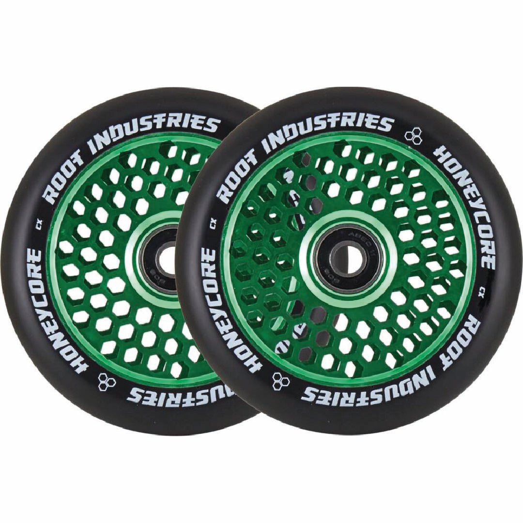 Root Honeycore Black Pro Scooter Wheels 2er-Pack