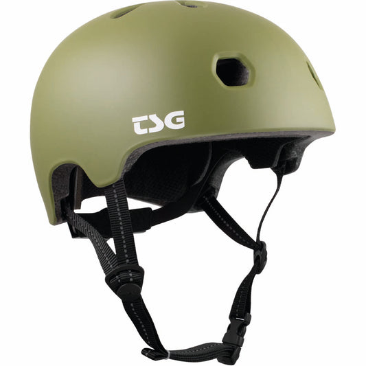 TSG Meta Solid Color - Olive Satin