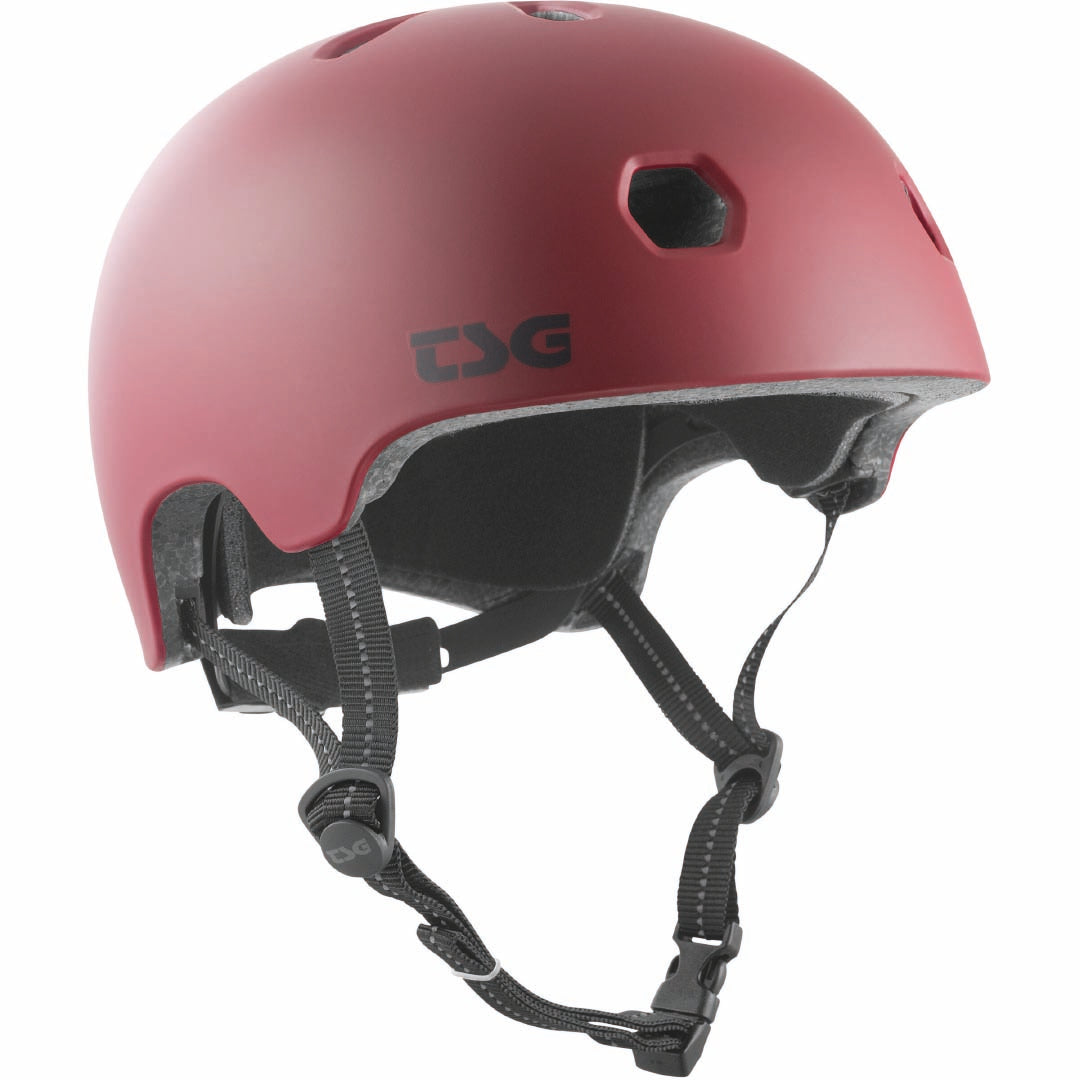 TSG Meta Solid Color - Oxblood Satin