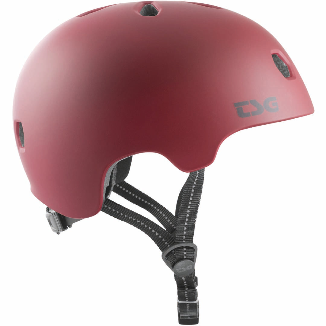 TSG Meta Solid Color - Oxblood Satin