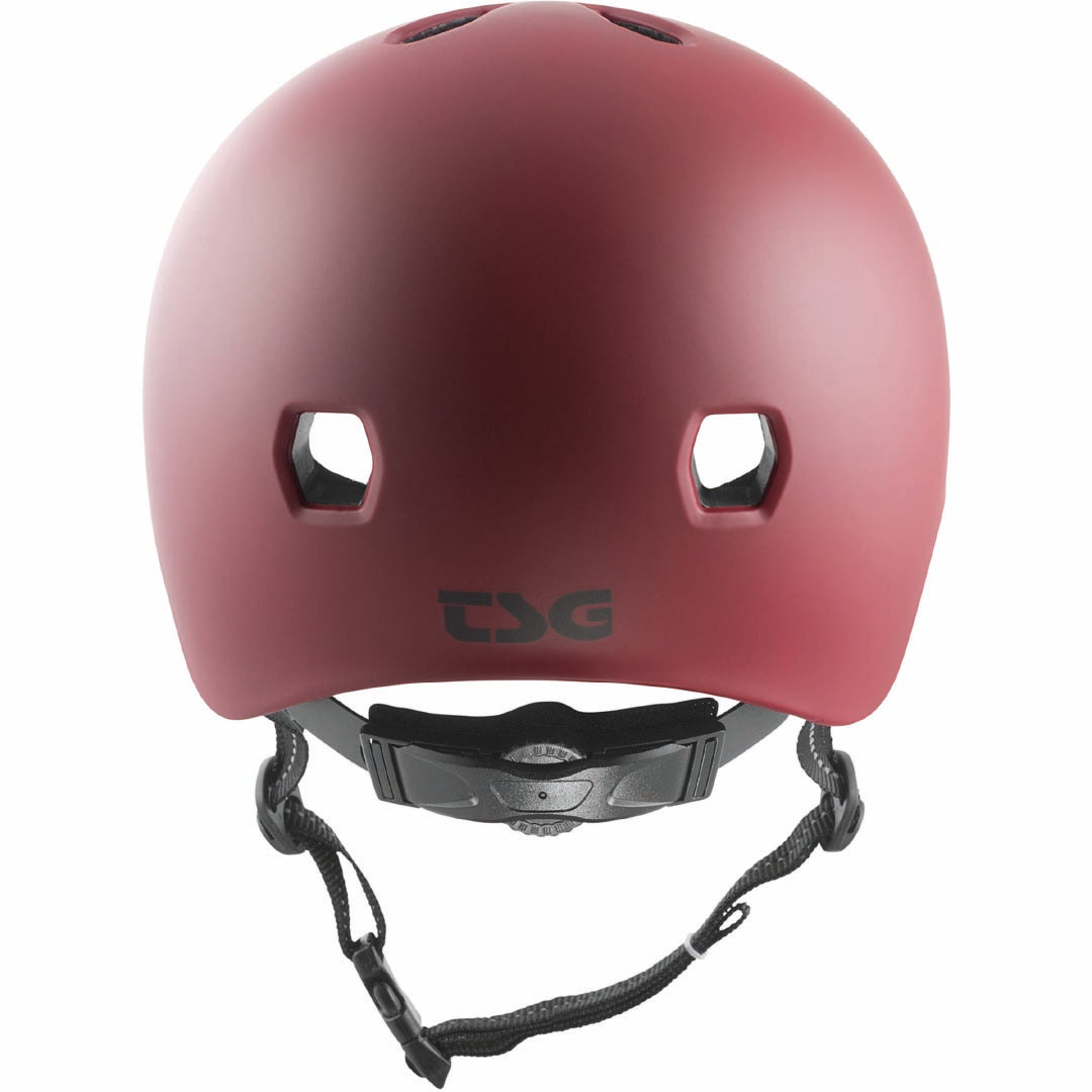 TSG Meta Solid Color - Oxblood Satin