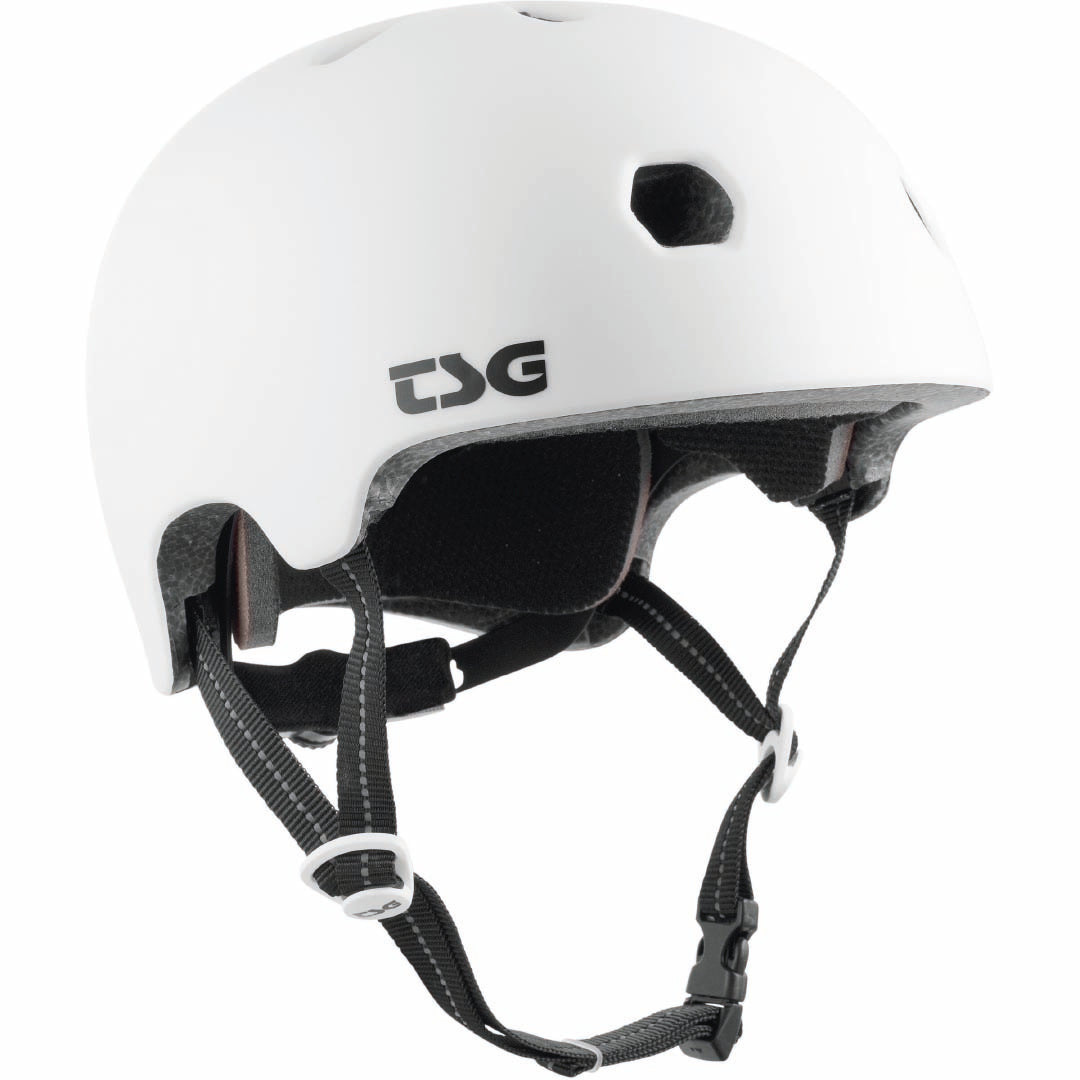TSG Meta Solid Color - White Satin